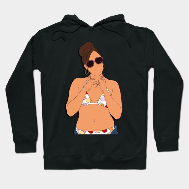 ATL Movie New New Lauren London Fan Art Hoodie by tayelectronica